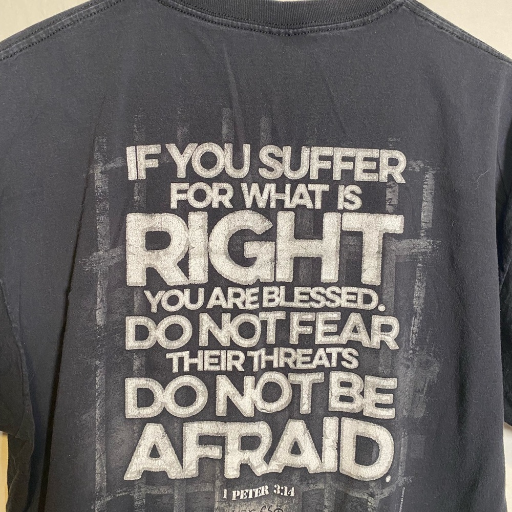 Vintage Scripture Screen Print Tee - Picture 6 of 7